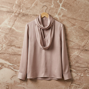 Blusa 'Serafina' de Seda Pura